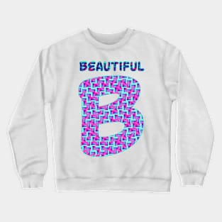 B Crewneck Sweatshirt